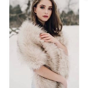 Natural light blush shawl. Originally $120 used once. Perfect for weddings.